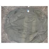Large Green Army Bag