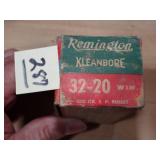 32-20 Rem Vintage 28ct Brass 4rnds