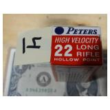Vintage Peters High Velocity 50rnds
