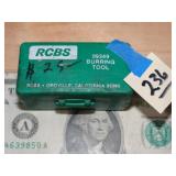 RCBS Empty Box For Burring Tool