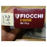 Fiocchi 8 Gasser FMJ 126gr 45rnds