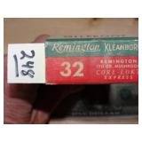 Remington 32 70gr Mushroom 20rnds Vintage