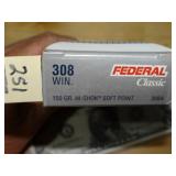 Federal 308 Win 150gr Hi-Shok SP 20rnds