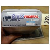 7mm Rem Mag Brass 20ct