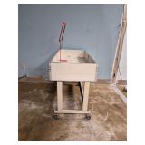 $1 DEAL TABLE WITH SIGN