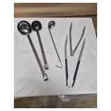 2oz LADLES AND TONGS