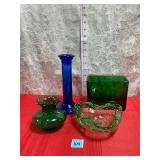 VTG GLASS WARE SEE ALL PICTURES ( VERY NICE)