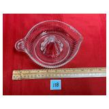 VINTAGE CLEAR GLASS JUICER