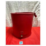 Vintage wig and Red Wig box.