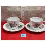 Bone China Windsor&Mayfair Teacups