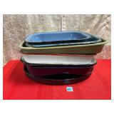 Vtg Enamel Trays
