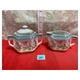 Vtg Silesia Germany Creamer&Sugar