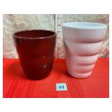 Vintage flower pots made in Germany