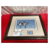 103/850 signed by Paul Bridgford, Iowa Duck Stamp