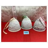 LLadro Christmas Bells 1987-1989