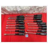 Alltrade metric in inches screwdriver ratchet