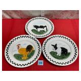 Lilian Venon Decorative Plates