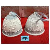 LLadro Christmas Bells 1994-1995