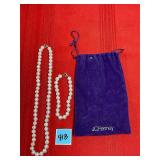 Marked 14K Cultured Pearls Necklace&Bracelet