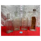 Collectible glass bottles