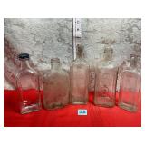 Collectible glass bottles