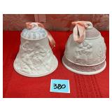 LLadro Christmas Bells 1997-1996