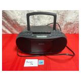 Sony CD Radio Cassette-Corder-powers on