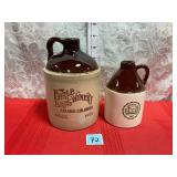 VINTAGE ADVERTISING CROCK JUGS
