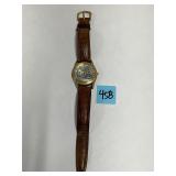 Vtg Nolan Ryan 27th Season Fossil Watch-not tested