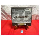 Original DMZ Barbwire and War Plaque