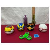 MEGA Construx Pokemon Poke Ball Bundle,bottles