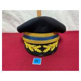 Vtg US Army officerï¿½s Flight Ace wool cap
