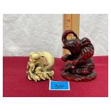 Resin elephants (good luck & Wisdom