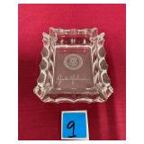 Lyndon B. Johnson commemorative ashtray