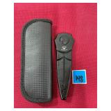 Paragon Warlock Folding Knife Black Aluminum