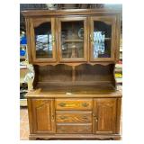 Vtg Bassett China Hutch-2 parts