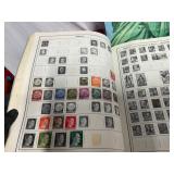 Vtg Stamp Albums-not a full album of stamps
