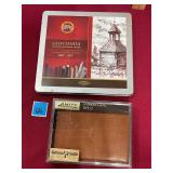 Vtg. Art set and wallet