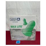 Max Lite Low Pressure Ear Foam Earplugs-NIB
