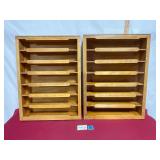 Vtg. cigarets box holders from Bauder's Ice Cream