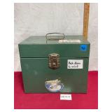 Empty Lock box no key