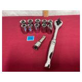Husky Drive Ratchet&Socket Set