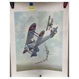 lithographic print titled 'Nieuport 28C-1'