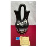 Vtg Cedar Mesa double spouted wedding vase