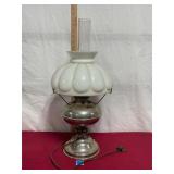 Converted Vtg B&H Hurricane Lamp