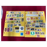 Stamp Albums-not a full album of stamps