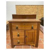 Vtg Eastlake style Washstand