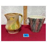 Vtg. Pottery signed