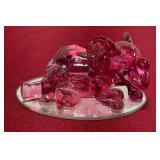 ï¿½Matriarch of the Mausgraviteï¿½-pink glass elephant