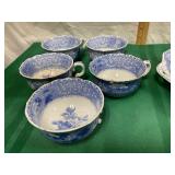 Spode Camilla (Blue) English glassware